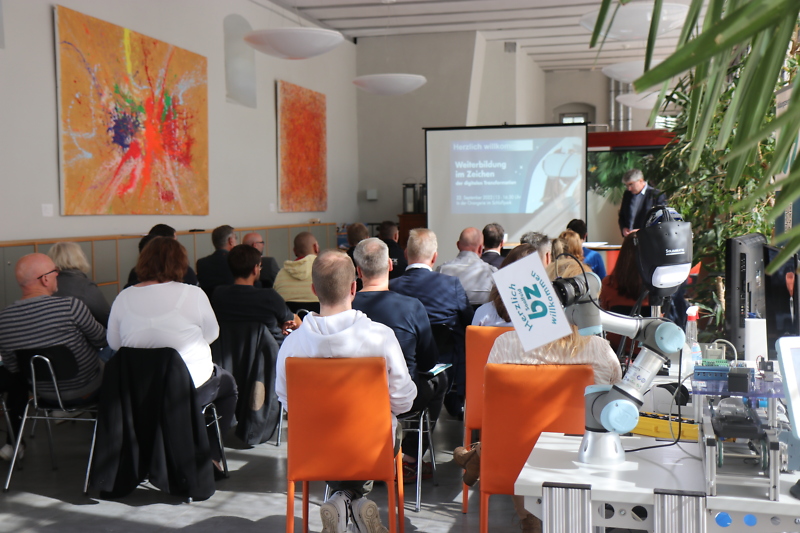 Pr&auml;sentation Weiterbildung digitale Transformation