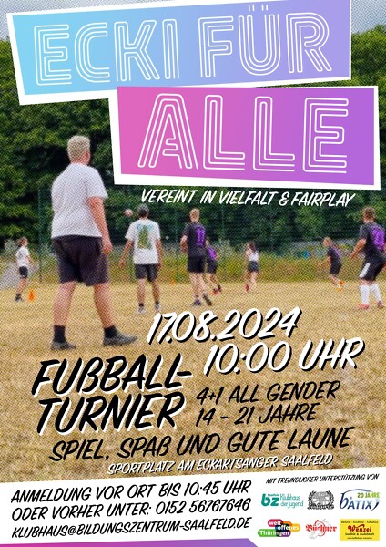 Flyer "ECKI F&Uuml;R ALLE" 17.08.2024 10 Uhr